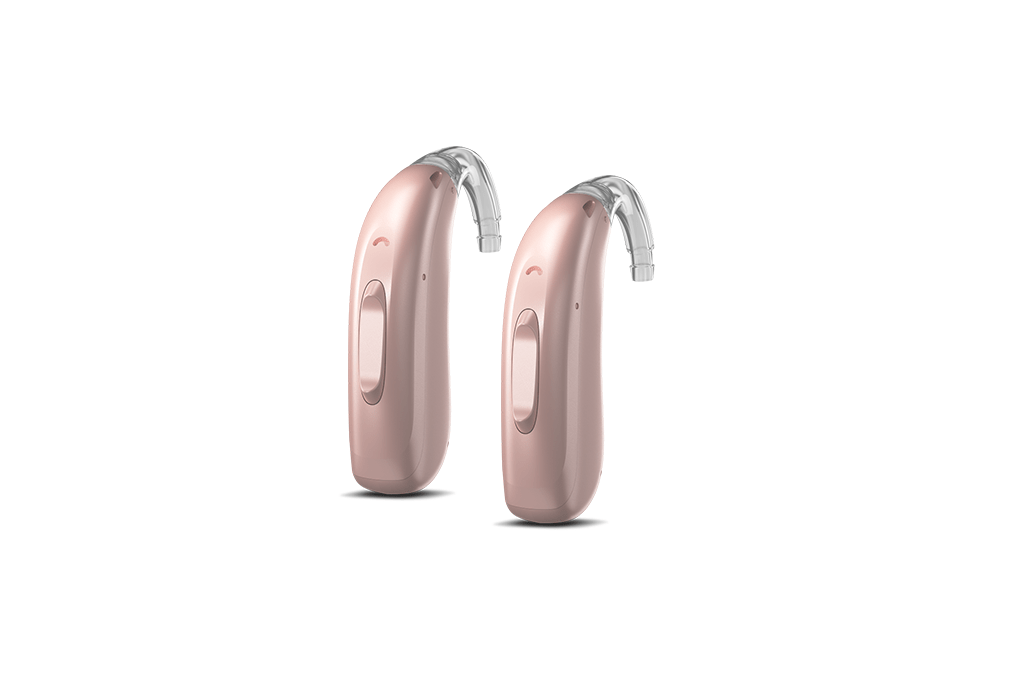 Behind the ear hearing aids audio service